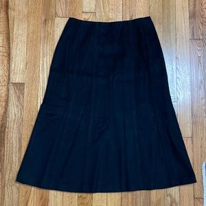 Talbots Petites Camel Hair Mermaid Midi Length Skirt